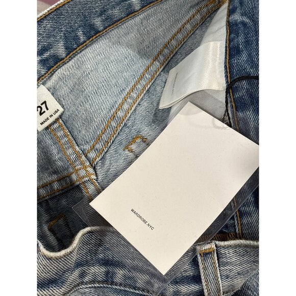 WARDROBE.NYC Denim Jeans in Blue 27 New Womens Ankle Pants - Picture 8 of 15